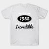 T Shirt Women Made In 1955 60 Years Of Incredible Harajuku Print Kawaii Tshirt Summer Short Sleeve Female T-Shirt Top Tee