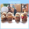 Mini Capybara Stuffed Animal Keychain Soft Pp Cotton Gift For Children Decor