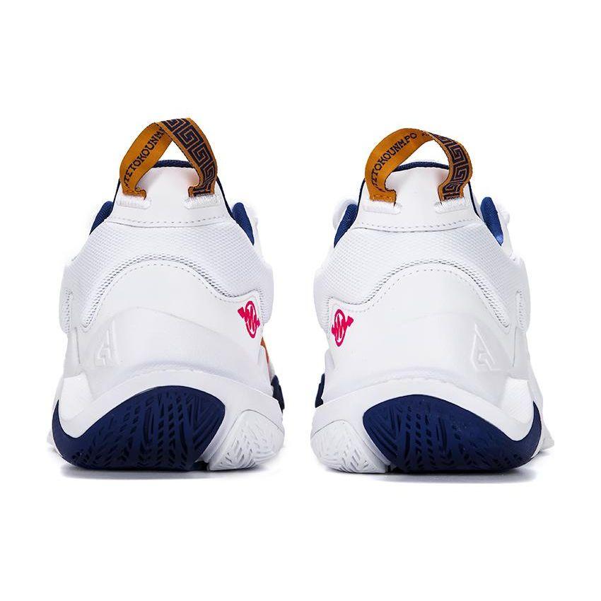 Nike Giannis Immortality 2 EP White Deep Royal Мужские кроссовки Deep-Royal-Blue Hyper-Pink Metallic-Silver DM0826-102