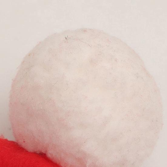 Christmas Car Headrest Cover Multipurpose Auto Beautification Decorative Backrest Chair Decoration Party Prop Decorate Car Contrast Colors Triangle