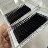 Корейский PBT Кашемир Матовые Темные Объемные Ресницы На Ленте Мягкие 0.03 0.05 0.07мм J B C CC D DD L Кашемировые Наращивание Ресниц