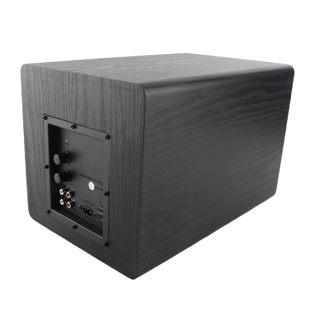 6,5-дюймовый активный сабвуфер HiFi 100 Вт High Power Deep Bass Turbocharged Subwoofer Black