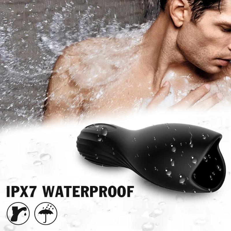 10-скоростной глянцевый мастурбатор – Тренажер для задержки эякуляции и стимулятор орального секса для интенсивного контроля оргазма (Мужская взрослая игрушка для игр)