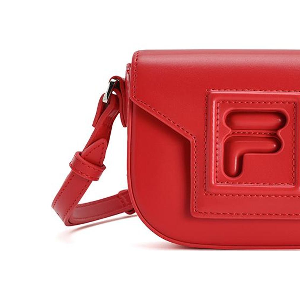 New FILA PU Crossbody Bag, Shoulder Bag Mini Women's Red F13W519161FRD