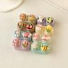 Cartoon Creative Drawer Style Contact Lens Case Compact Portable Contact Lens Care Box Multicolor Contact Lens Companion Box