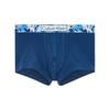Буквенный жаккардовый дышащий боксеры трусы мужские нижнее белье синий NB3140C5F