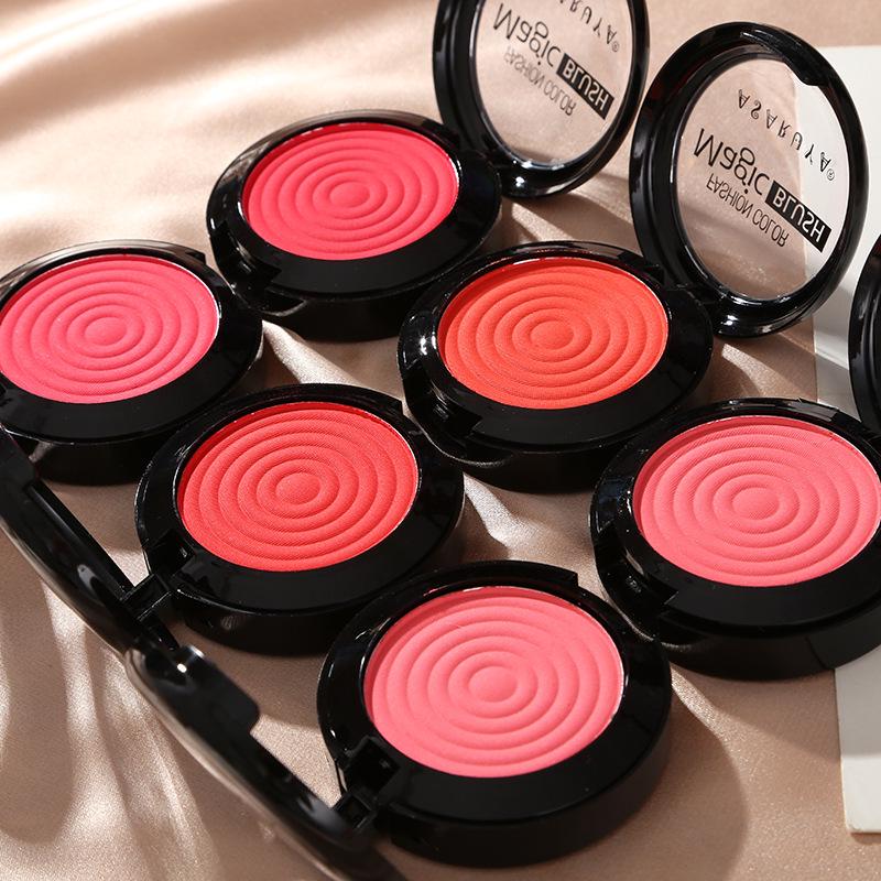 Палетка румян и хайлайтера Ashareya Ethereal Fairy с зеркалом и кистью