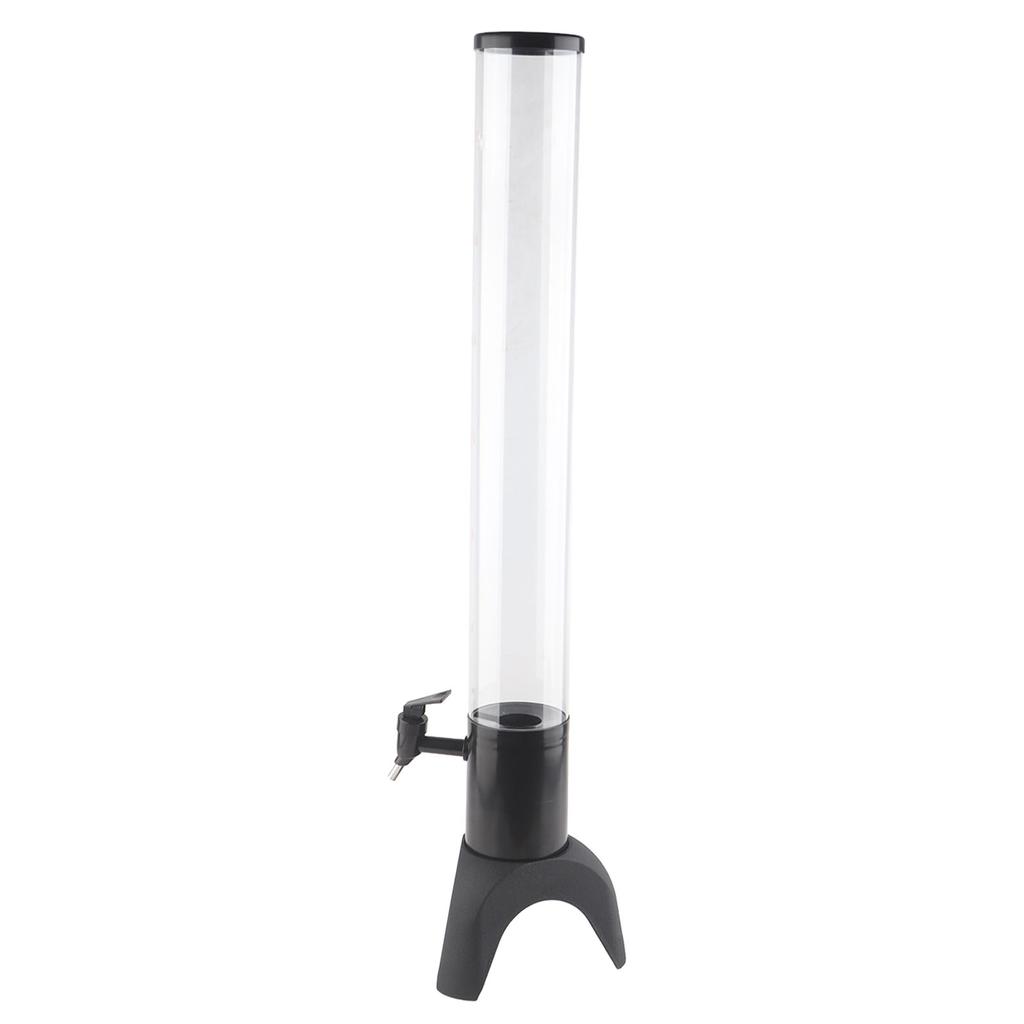 Removable Ice Tube Three Legged Beer Tap Tower 3L Draft Beer Tower Beverage Dispenser