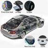 A03E-6шт Резиновые уплотнительные ленты для автомобильных дверей Комплект Уплотнительная лента для всего автомобиля Снижение шума Для Tesla Model S
