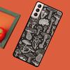 Коттеджкор Лягушка Гриб Луна Ведьминский Чехол Для Samsung Galaxy S23 S22 Ultra S20 FE S21 Ultra Note 20 S9 S10 Note 10 Plus Coque
