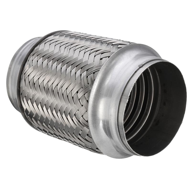 Weld-On 3" x 6" Stainless Exhaust Flex Tube Joint Flexi Repair Flexi pipe 76mm x 150mm