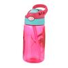 Plastic Children's Water Cup Straw Drink Transparent Cup Children's Insulated Straw Cups For School Trips