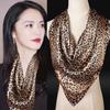 Silk Neckband Fashion Shawls Wraps Bandana Head Scarfs Women Square Kerchief Hijab Scarves 90CM
