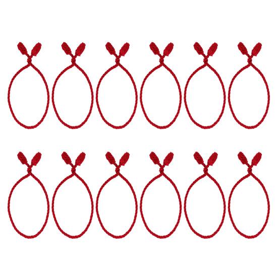 12Pcs Christmas Garland Ties 20 Inches Reusable Flexible Wreath Hanging Ropes Wreath Twist Tie for Banister Railings Stairs Trees Holiday Decoration