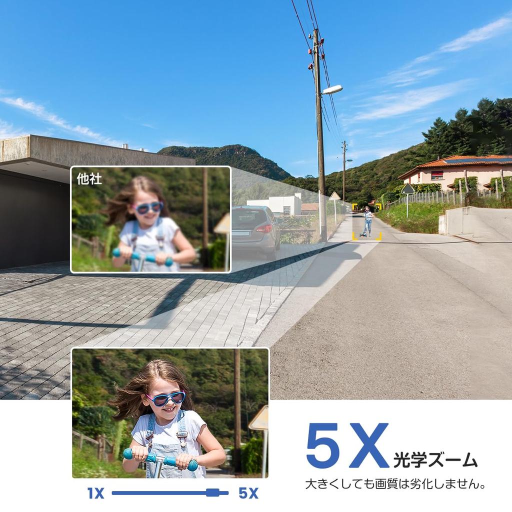 5-кратный оптический автоматический Ctronics безопасность автоматический ИИ 5G ночной умный ночной предустановленный звук и свет постоянное движение PTZ смартфон сделано из удаленной семьи