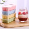 Поднос для кубиков льда, штабелируемый, легко снимаемый, мини-форма для кубиков льда с видимой крышкой для лета