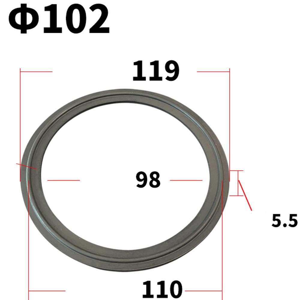 19 25 32 38 51 63 76 89 102 мм 1,5" -4" Зажим Tri Clamp Прокладка-уплотнение FKM Лента для домашнего пивоварения