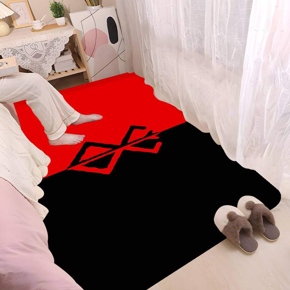 Berserk Guts Anime Floor Mat Nordic Style Home Doormat Bathroom-Toilet Mats Bedroom Hotel Decor Mat