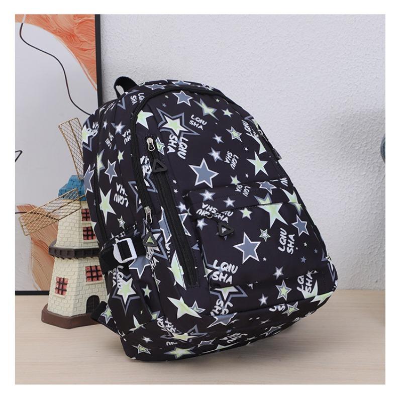 Рюкзак школьный женский для учениц средней школы, высокая ценность, рюкзак для девочки-звезды, дорожный портативный рюкзак
