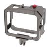 Aluminum Frame Cage for GO 3S for GO3 Action Camera Protective Cage Case Housing Protector with Cold Shoe Mount for