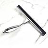 Stainless Shower Squeegee Cleaner Wiper Scraper Glass Cleaning Tools Water Blade for Cleaning Car Windows Shower Mirror