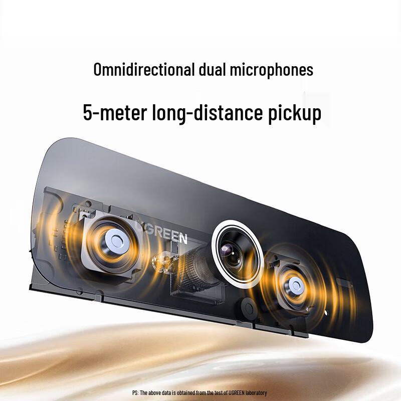 UGREEN USB 2K HD Webcam with Dual Microphones