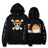 Anime Street Clothing 2024 New Luffy Hoodie Men's and Women's Hip Hop Top Casual Sports Shirt