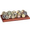 Wooden Coin Display Stand 13 X 5 In Collectible Coin Holder New Challenge Coin Display