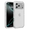 Применимо к чехлу для мобильного телефона iPhone17ProMax прозрачный трехзащитный робот Apple 16Pro подушка безопасности 15 защитный чехол
