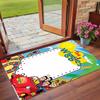 Anti‑Slip Crystal Velvet Floor Rug, Wiggles Design Carpet for Indoor Living Bedroom Home Decoration