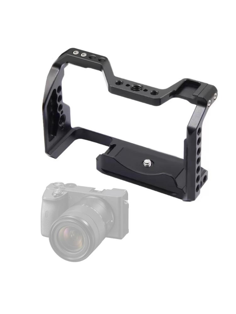 Защитный каркас для камеры A6700 с кабельным зажимом, алюминиевая крышка рамы, крепление с резьбовым отверстием 1/4'' 3/8''