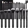 DUcare Makeup 27 Professional Makeup Makeup Natural Super Makeup Foundation Eye Shadow Face Easy To Draw Makeup Professional Makeup Black Brushes,