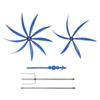 Modern Windmill Gardening Plug Wrought Iron Wind Solar Spinners  Courtyard