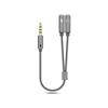 Cord Stereo Adapter Earphone 3.5 Mm Cable Cord Adapter Y Splitter Audio Cable Digital Cables
