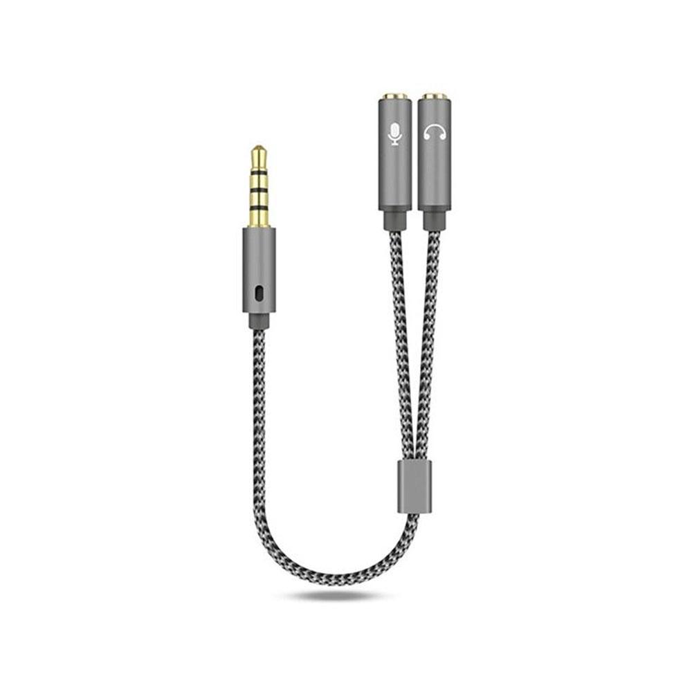 Cord Stereo Adapter Earphone 3.5 Mm Cable Cord Adapter Y Splitter Audio Cable Digital Cables