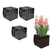 Mesh Aquatic Plant Baskets for Pond Landscaping with Handle Integration for Practical Placement and