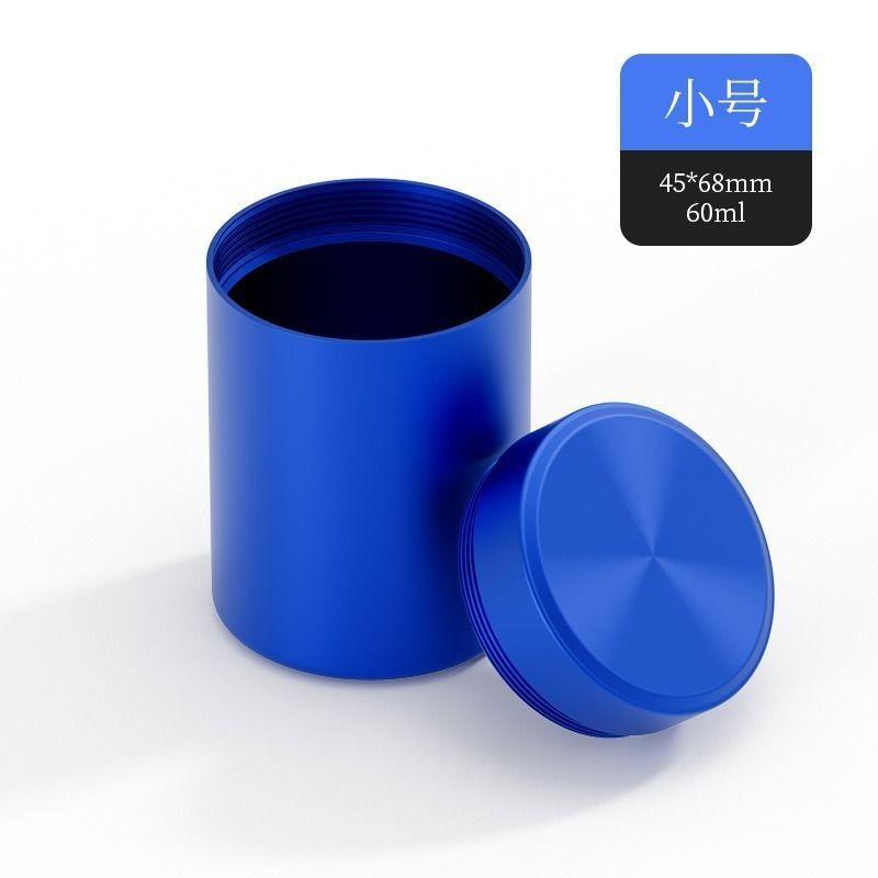 Titanium Aluminum Alloy Tea Can Portable Sealed Can