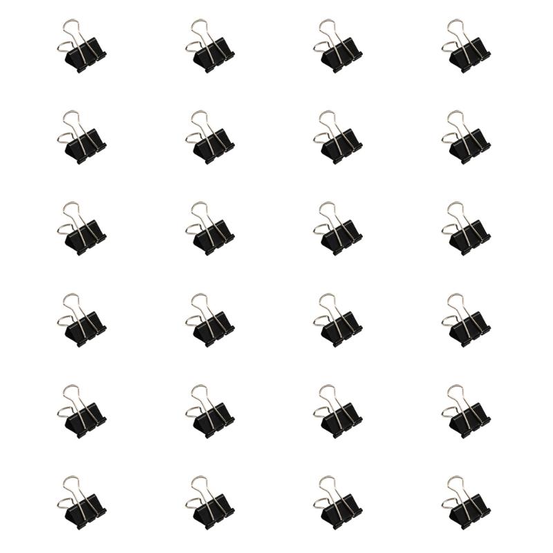 24Pcs Long Tail Metal Binder Clip Paper Clamp Stainless Steel Foldback Clip for Picture Photo Food Bag Drawing Board
