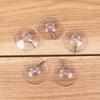 10Pcs/set Bathroom Wedding Supplies Rubber Hangers Clear Sucker Suction Cup Wall Hook Transparent