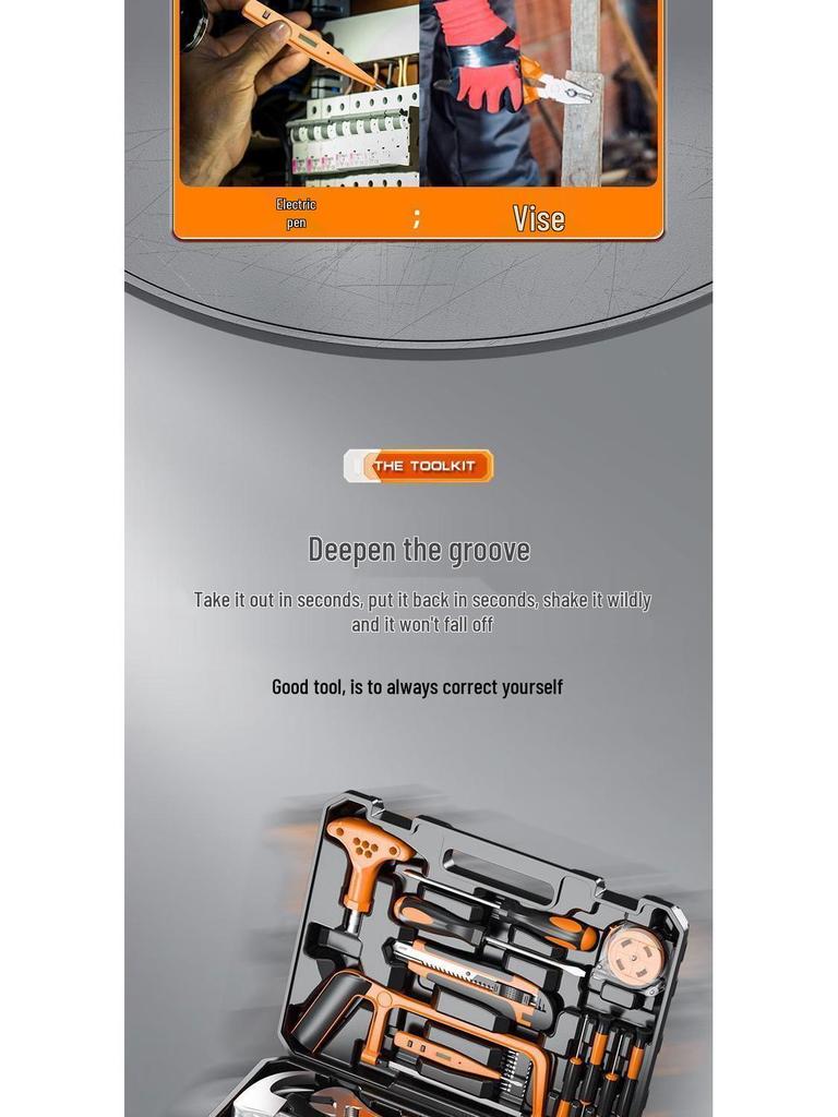 Multifunctional Car & Household Repair Tool Kit