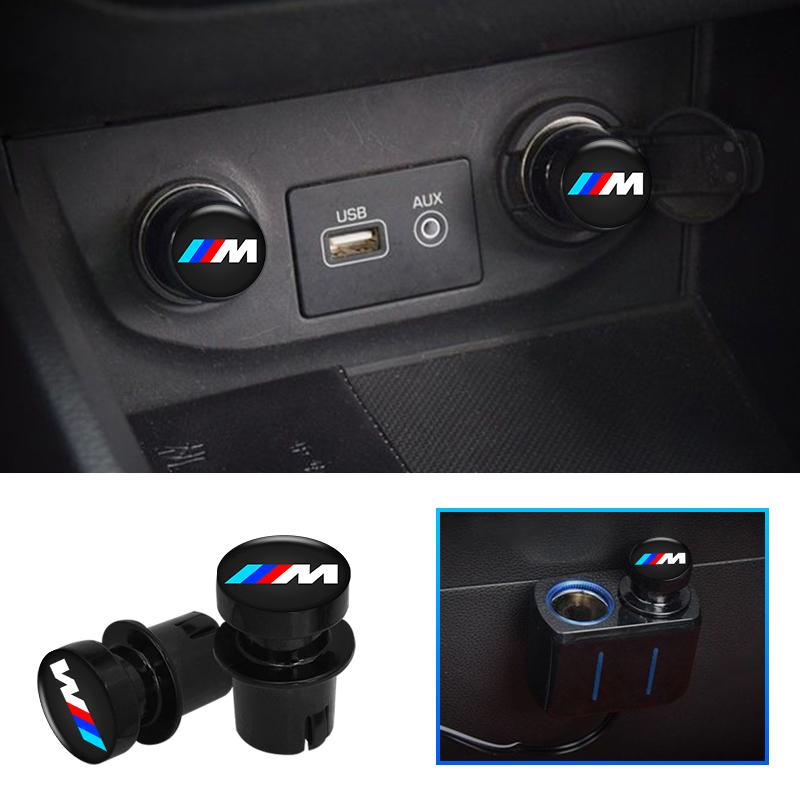 Пылезащитная крышка прикуривателя автомобиля Аксессуар Для BMW M 50th Anniversary X1 X3 X4 X6 E90 E91 I3 I4 F30 F48 F30 F10 E30 G10 ysbf88 dnvr5
