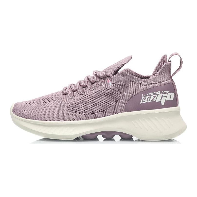 Li Ning EazGo Амортизация Отскок Дышащие Низкие Повседневные Кроссовки Женские AREQ052-3