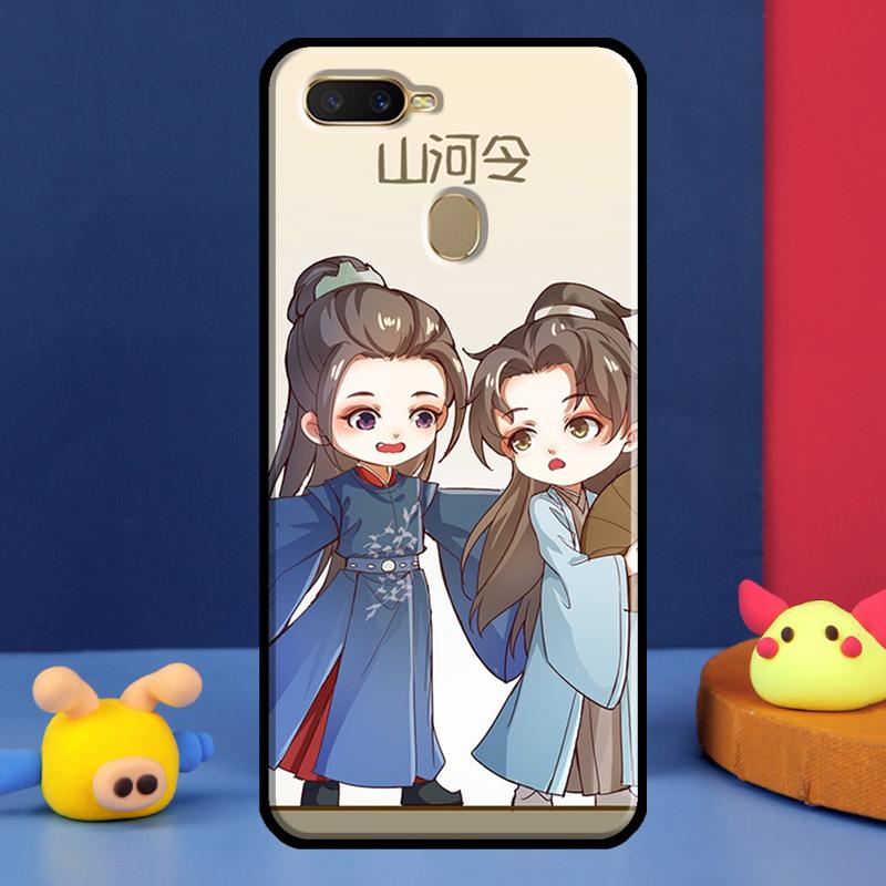 Честное слово Шань Хэ Лин Чехол Для Oppo A98 A78 A58 A15 A16 A17 A5 A9 A91 A52 A72 A76 A96 A74 A94 A54 S A57 A77
