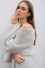 Cloud Embrace Long Cardigan Gray