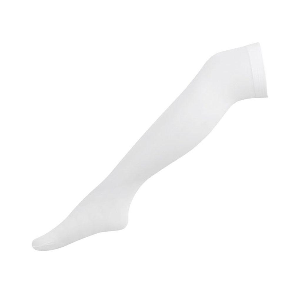 New Design Black White Skinny Stockings Over Knee Thigh High Long Cotton Stockings Sexy Stocking