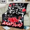Anime-Print Blanket Warm Comfortable Flannel Blanket for Bedrooms, Sofas, Beds, Chairs, Picnics, Travel -LXR79