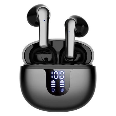 Bluetooth-наушники - OUTUOTWQ - Беспроводные 5.2 - Шумоподавление - Водонепроницаемые - Черные