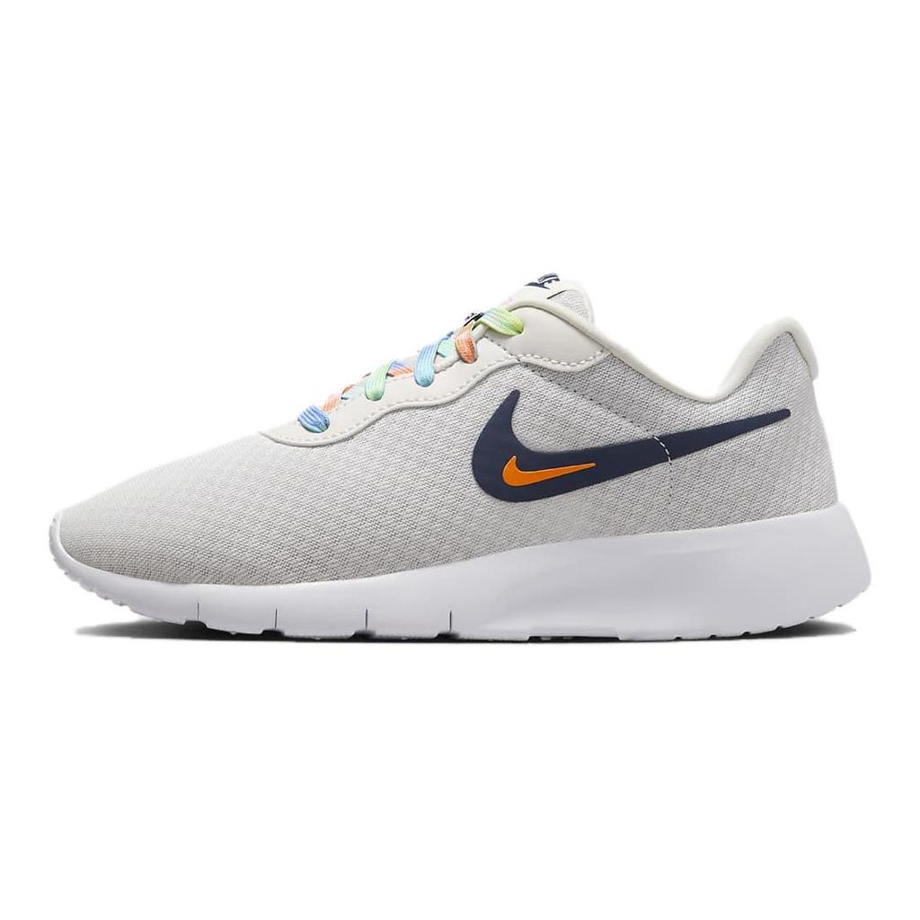 Nike Tanjun EasyOn Скользкая Подошва Амортизация Устойчивость к Истиранию Низкие Детские Повседневные Кроссовки Серый FZ0906-001