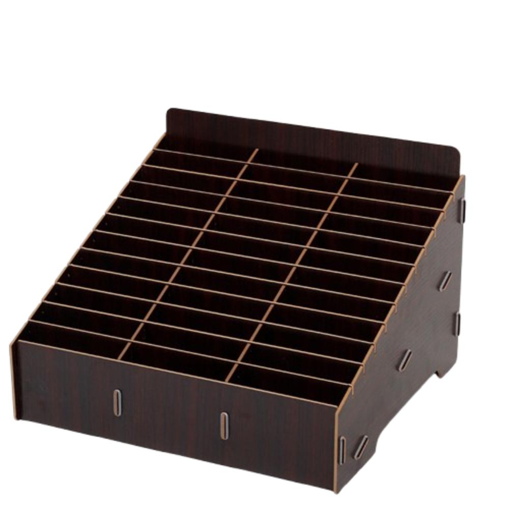 12/24/36 Ячеек Корзина для хранения мобильных телефонов Прочная настольная корзина для хранения и сортировки Настольная