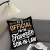 THE FAVORITE SONINLAW Cushion Cover Elegant Comfort Pillowcase Sofa Bed Doublesided Printed Invisible Zipper Home Decor